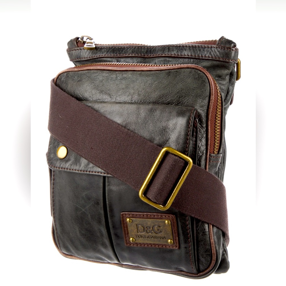 D&G leather crossbody bag
